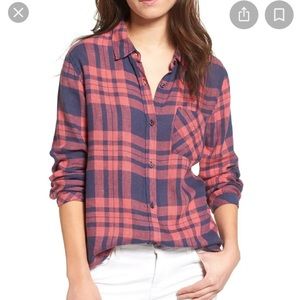 Rails Charli Linen blend shirt